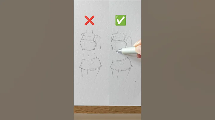 Don't make this beginner mistake - How to draw slim waist #howtodrawanime #animetutorial thumbnail