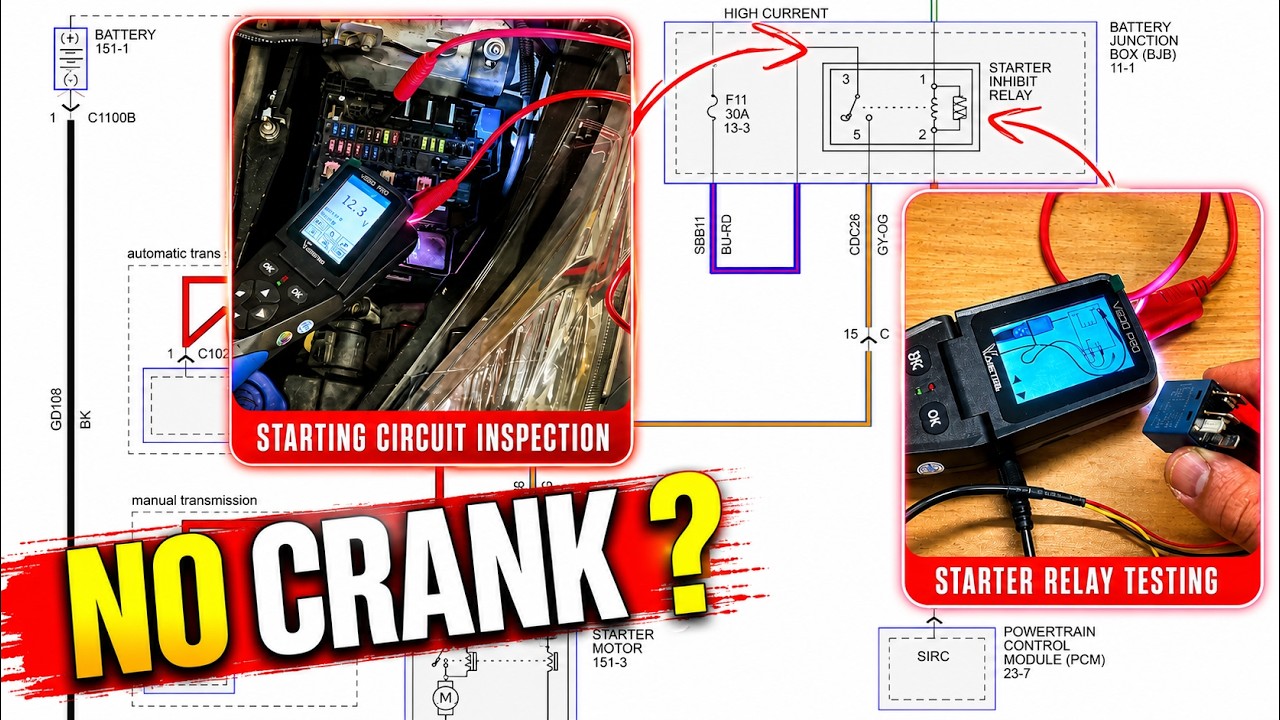 Starting System Problems Starting System Diagnostic Explained | How to Fix No Cranking ...