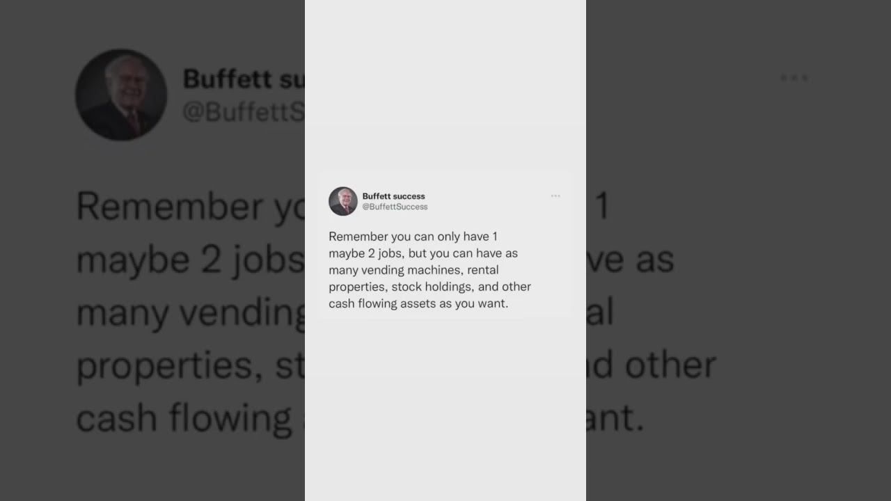 Accumulate multiple streams of income over time 