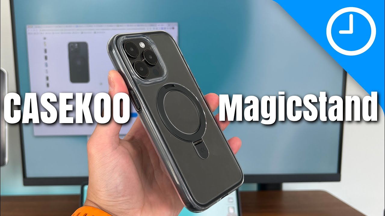 CASEKOO Magic Stand Series for iPhone 15 lineup, hands-on video - 9to5Mac