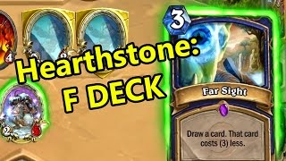Hearthstone Fun Decks: F Deck (A deck with cards that start with F)