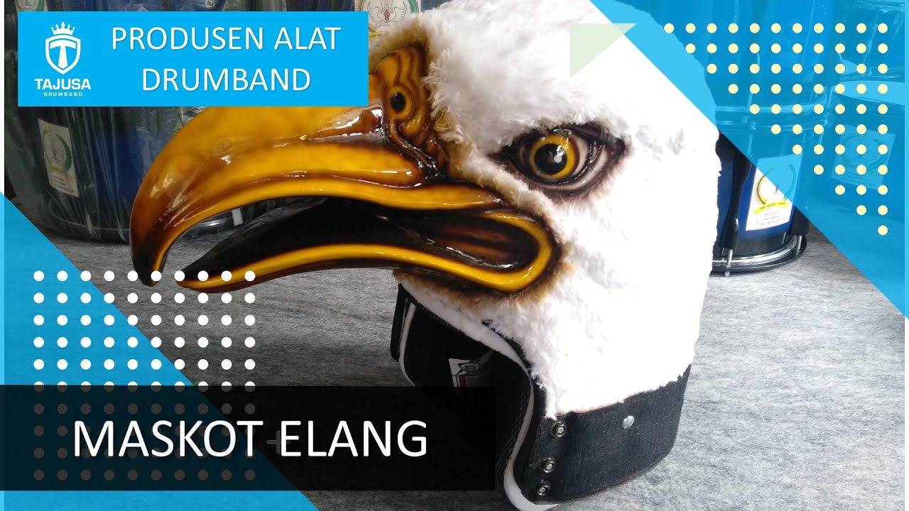 JUAL MASKOT BERBENTUK BURUNG ELANG PRODUK TAJUSA DRUMBAND 