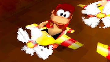 Diddy Kong Racing DS - 100% Walkthrough Gameplay Part 1 - Intro on Timber