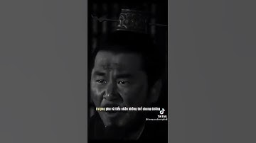 quân tử và tiểu nhân không thể  chung đường..