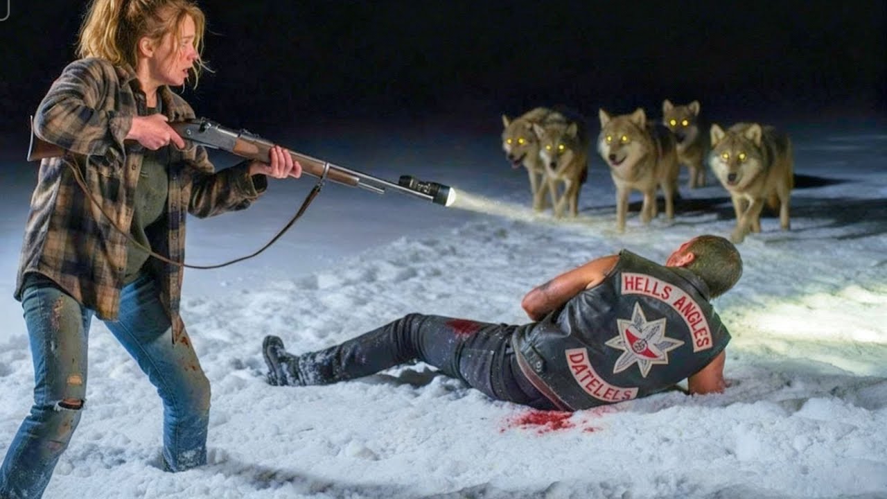 A Woman Protected a Wounded Biker From Wolves — 100 Hell’s Angels Paid Her Back