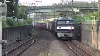 EF210-142　2095レ　コキ22B　北府中通過