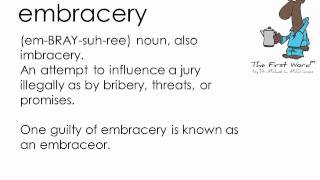 The First Word - embracery