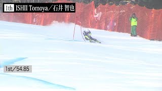 2019第98回全日本スキー選手権大会アルペン競技会男子GS Highlight & Interview