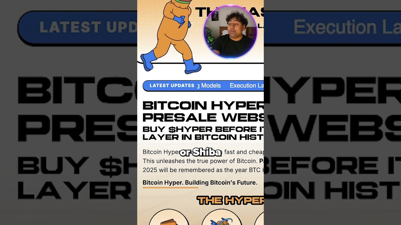 THE NEXT BIG BTC PROJECT BITCOIN HYPER PRESALE!!⚡️ #crypto #cryptocurrency  - YouTube