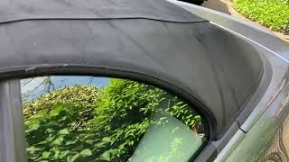 BMW 645 convertible hood red light issue solved