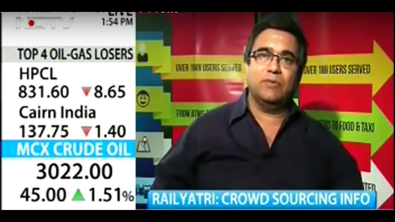 Manish Rathi Pgi RailYatri CEO - Manish Rathi talks to NDTV Profit - YouTube