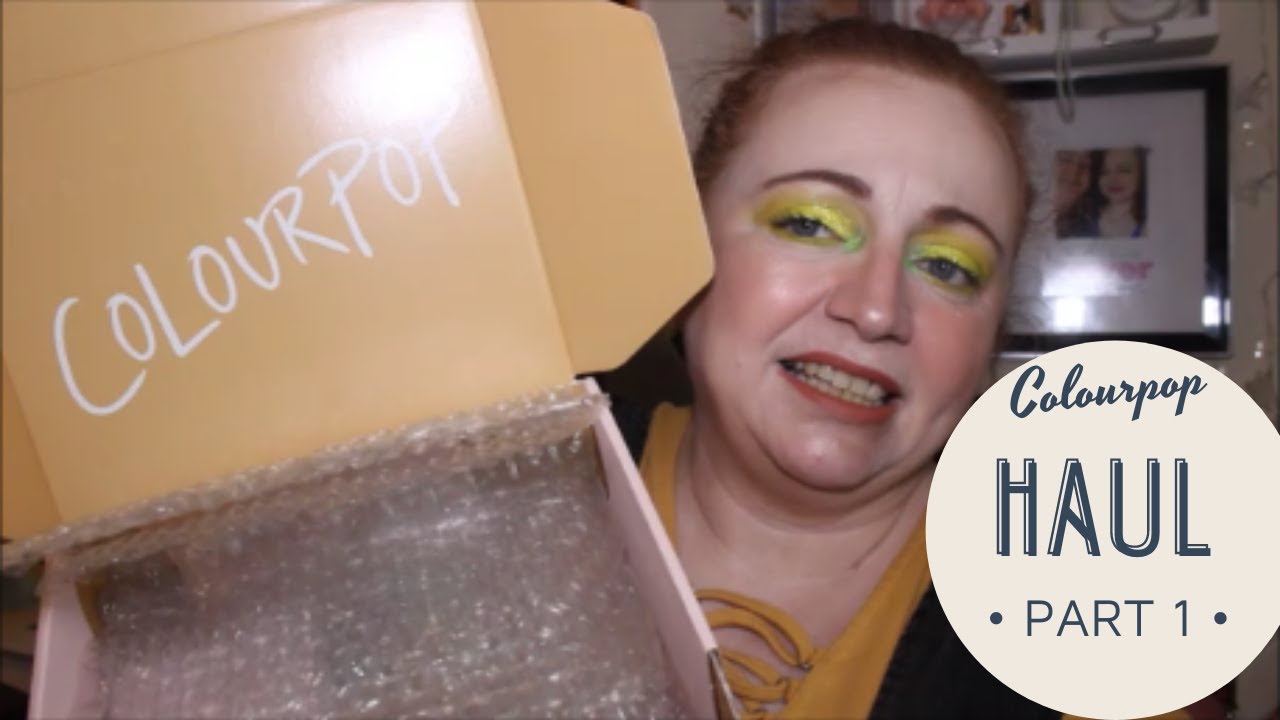COLOURPOP HAUL PART 1 SPRING 2021 | MY FIRST EVER COLOURPOP HAUL IN 6 YEARS