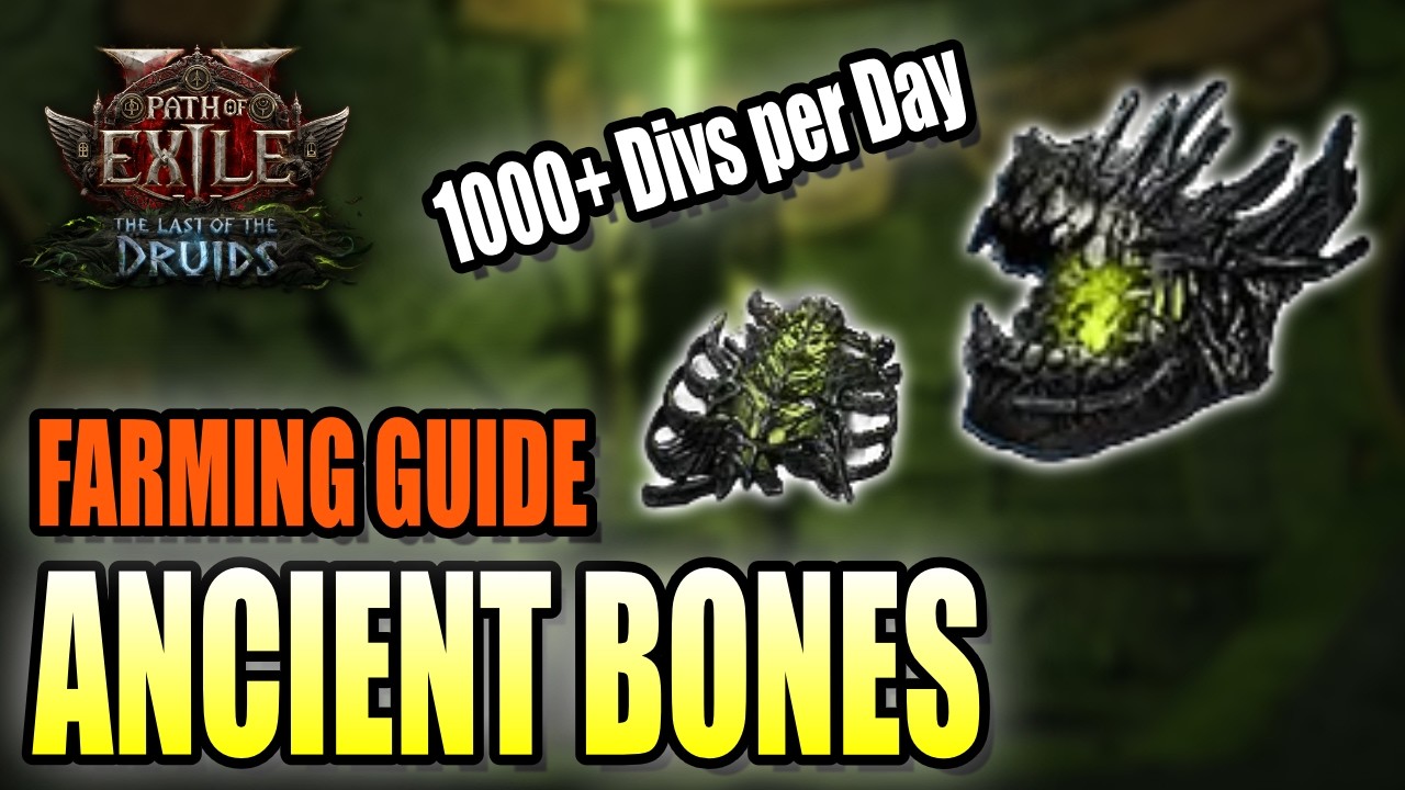 How to Make THOUSANDS of Divine Farming Ancient Bones in Abyss