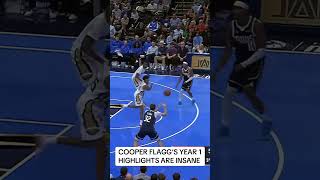 COOPER FLAGG‘S YEAR 1 HIGHLIGHTS ARE INSANE 🤯 🔥 #nba #nbahighlights #cooperflagg