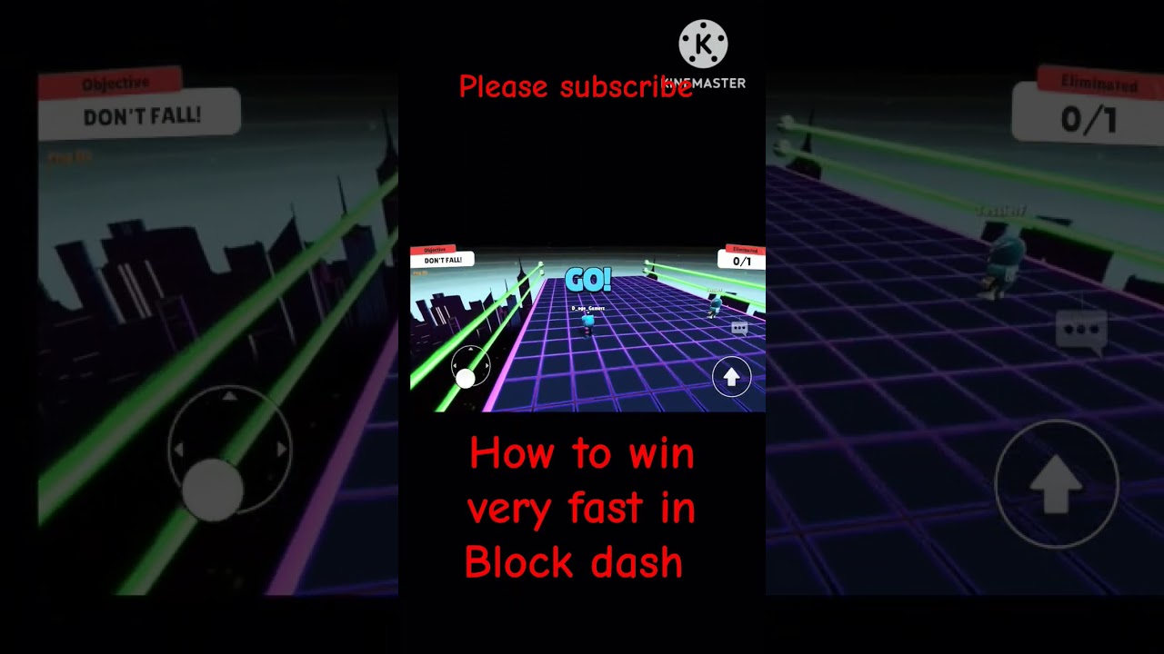 How to win very fast in Block dash endlessssss 