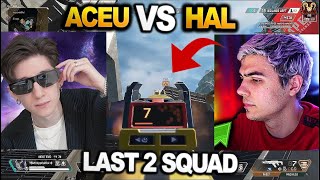 TSM Imperialhal vs Aceu in ranked!!  LAST 2 SQUAD - TOOSH WATCHED HAL'S REACTION