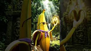 Banana jungle adventure #banana #bananafunny #bananashake #bananabread