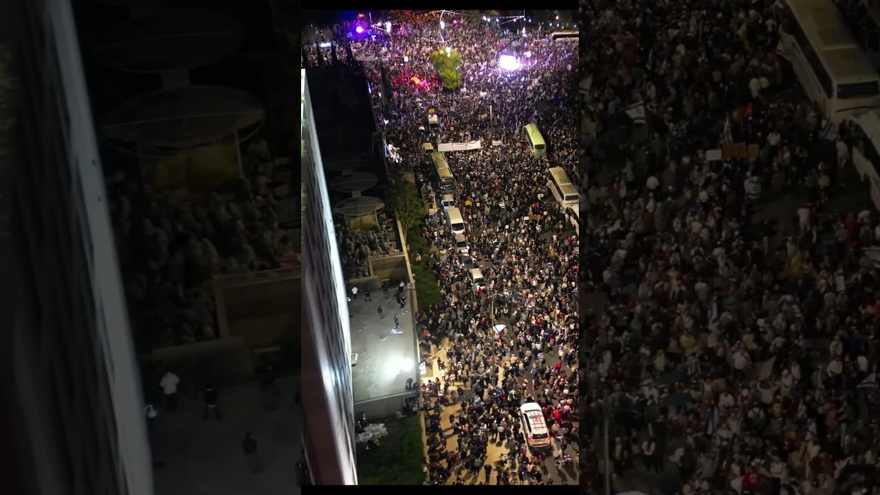 הפגנת המליון בירושלים אתם חייבים לראות את הסרטון המלא כנסו לערוץ