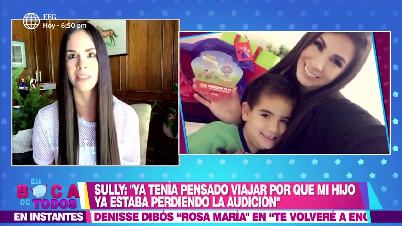 Sully Saenz viajó a Canadá en vuelo humanitario por la salud de su hijo Marchello