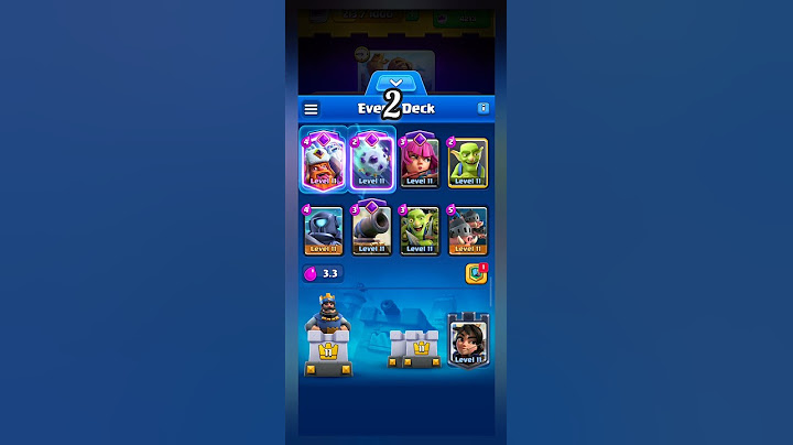 BEST SUPER TOUCHDOWN CHALLENGE DECKS CLASH ROYALE (3 DECK )✨