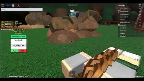 (MY FIRST VIDEO) Pixel Plays ROBLOX! Twisted Murderer