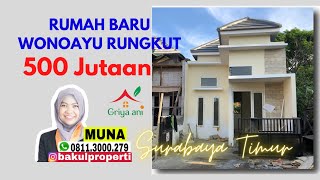 Rumah 1 lantai Griya Ani Surabaya Timur Rungkut harga 599 Juta Siap Huni tinggal 1 unit