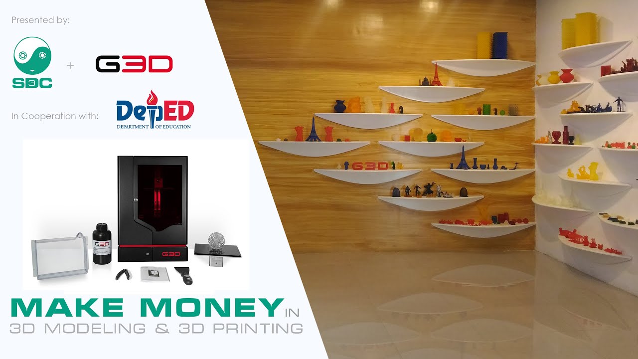 MAKE MONEY 3D Modeling Printing 2 Design And Sell 3D Models
