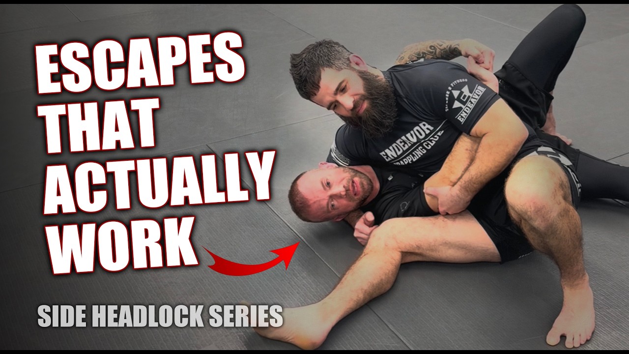 Как освободиться от бокового захвата головы