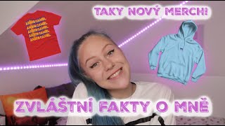 Pár zvláštních faktů o mně.. aaa taky nový Vánoční merch!