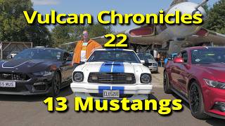 13 Ford Mustangs Meet Vulcan XM655 | Chronicles 22