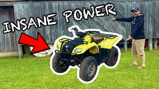 Why You Should Buy A Suzuki Ozark 250 Four-Wheeler Over a Honda Recon