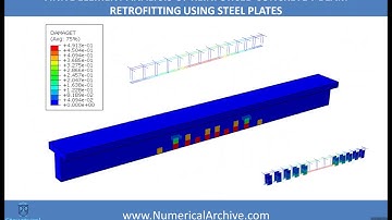FINITE ELEMENT ANALYSIS OF REINFORCED CONCRETE T BEAM RETROFITTING by STEEL PLATES USING  ABAQUS