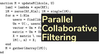 Famous Parallel Collaborative Filtering for the Netflix Prize (algorithm review) | AISC Foundational Profile