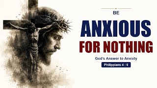 Be Anxious For Nothing | Philippians 4:6-7 | God's Answer to Anxiety | Christian Devotional