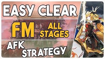 All FM Stages + Challenge Mode | AFK Easy Strategy |【Arknights - アークナイツ】