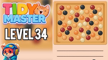 Tidy Master Puzzle Game – Level 34 Walkthrough Solutions | iOS / Android Gameplay