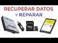 RECUPERAR Datos de Memoria Dañada y REPARAR Memoria USB, SD, Micro SD, SSD y Disco Duro