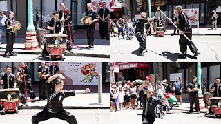 Chinatown Lion Dance Festival Kung Fu Demonstration by Wong Gar Hung Kuen