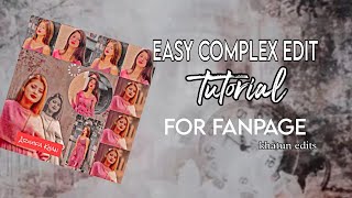 Complex edit tutorial for fanpages Khatunedits