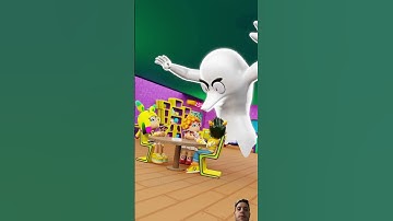 Ghost SCARED Deaf People 🤣 PK XD Meme #funny #comedy #meme #animation #pkxd #shorts