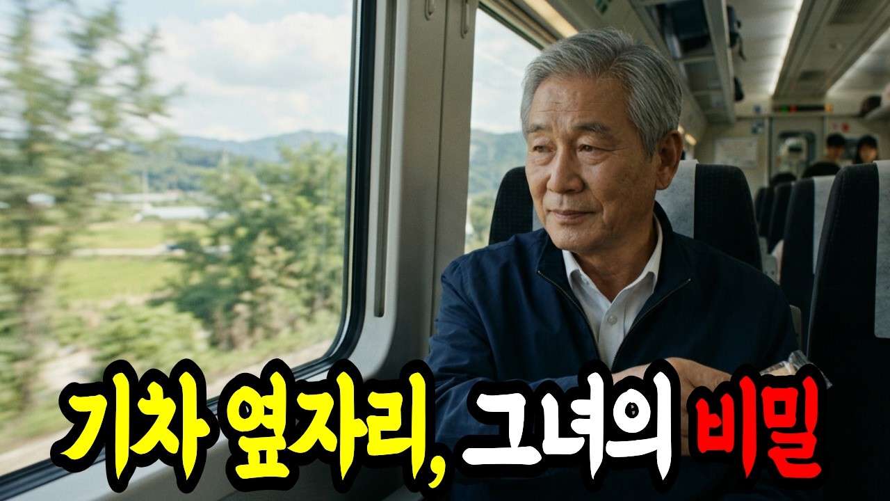 아내 잃고 홀로 떠난 기차 여행에서 우연히 옆자리에 앉은 비밀스러운 그녀와 시작된 인연, 각자의 후회를 함께 바다에 보내고 돌아온 이야기