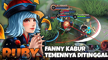 Cara Ruby Lawan Top Global Fanny Di Buat Kewalahan | Build Ruby Tersakit Dan Terkuat 2022 - MLBB