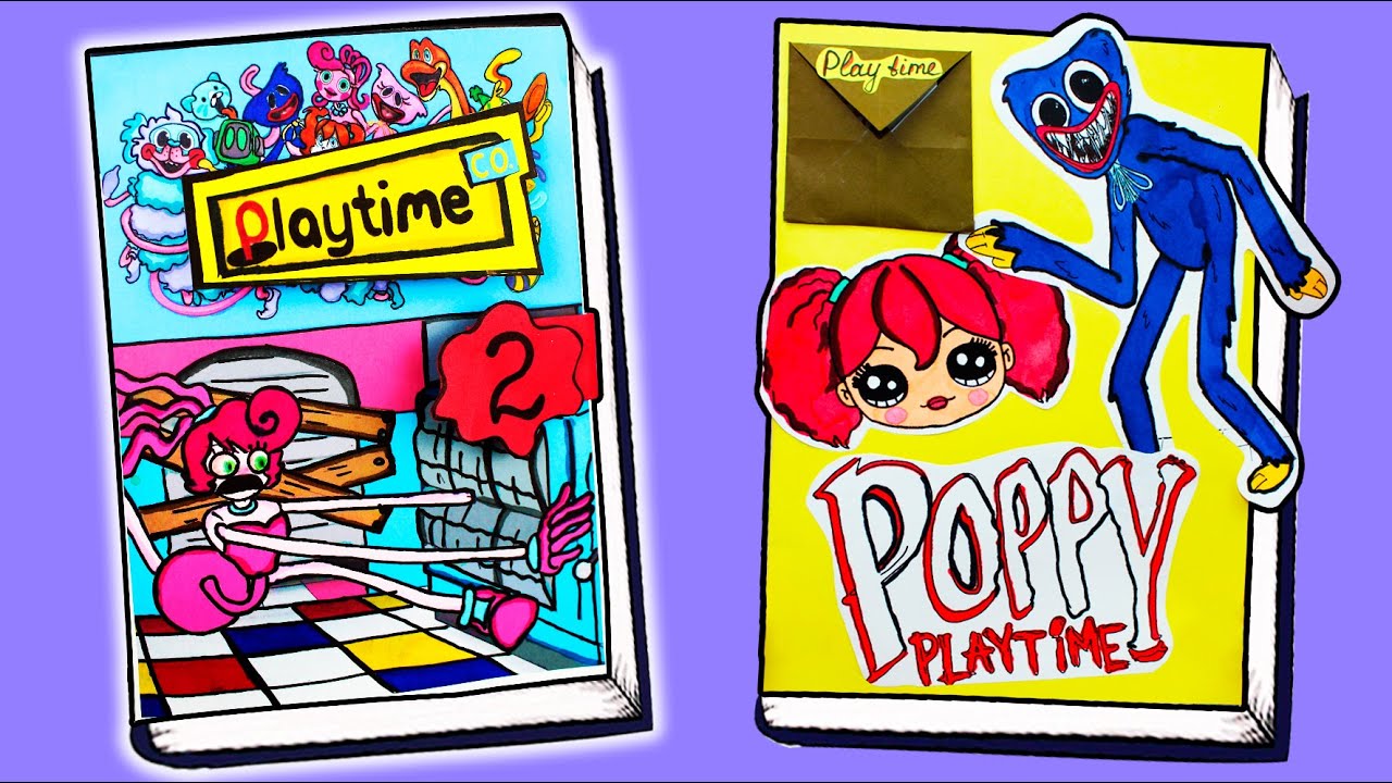 DIY Bunzo Bunny/Poppy Playtime Chapter 2/ 6Game Book (FANMADE BY ME)  (CREDITSG TO @MOB Games ) 