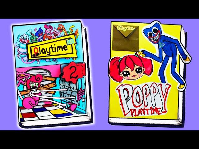 DIY Bunzo Bunny/Poppy Playtime Chapter 2/ 6Game Book (FANMADE BY