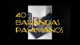 40 "BEAUTIFUL AND MODERN HANDRAILS" Metal Handrails Wood Glass Aluminum Decorative Railings.