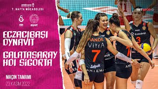 Eczacıbaşı Dynavit 3 - 0 Galatasaray Hdi Sigorta Maçın Tamamı 2022-23 Sultanlar Ligi