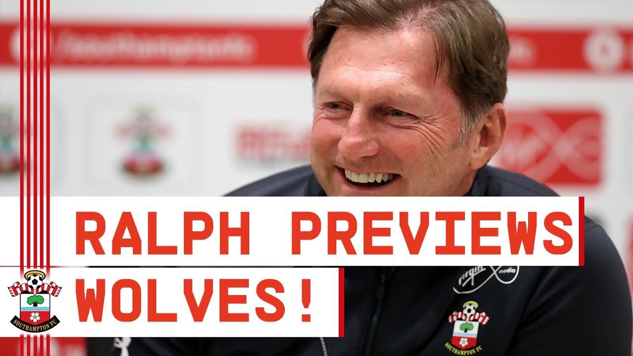 PRESS CONFERENCE | Hasenhüttl has his say on Wolverhampton Wanderers football score