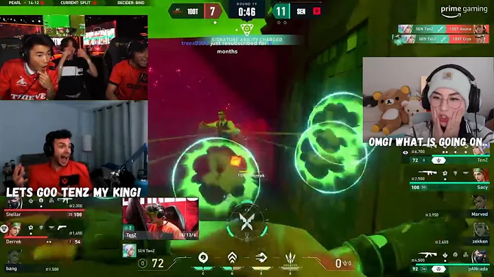 Tarik,Kyedae, Fns & Som React To TenZ 360 JETT KNIVES #VCTAMERICAS