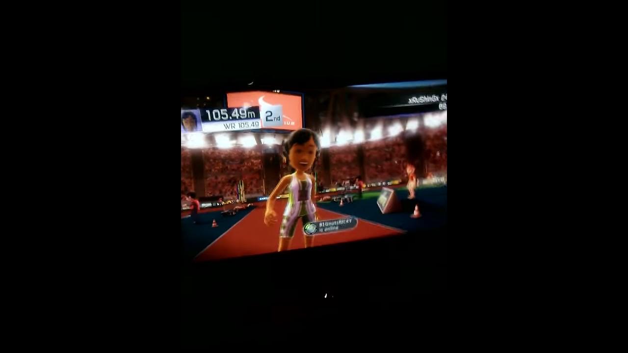 Kinect sports javelin world record YouTube