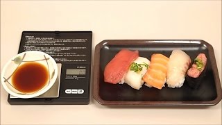 減塩ワンポイントレッスン～お寿司の醤油編～